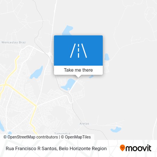 Rua Francisco R Santos map