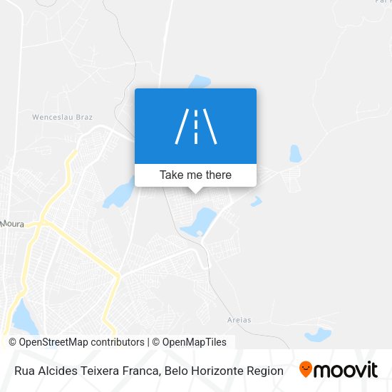 Rua Alcides Teixera Franca map