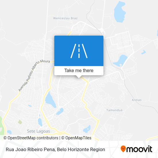 Rua Joao Ribeiro Pena map
