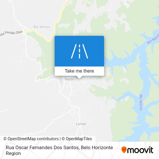 Rua Oscar Fernandes Dos Santos map