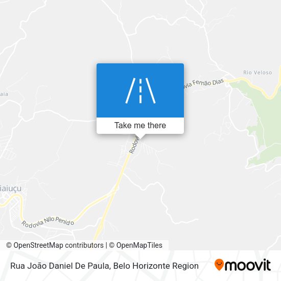 Rua João Daniel De Paula map