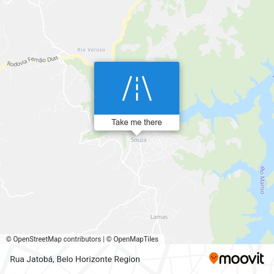 Rua Jatobá map