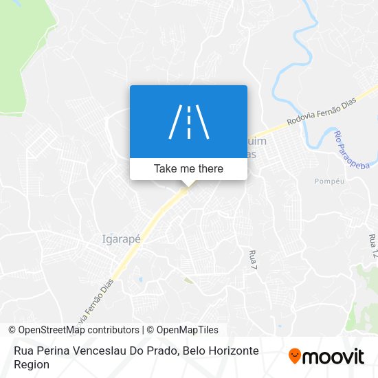 Rua Perina Venceslau Do Prado map