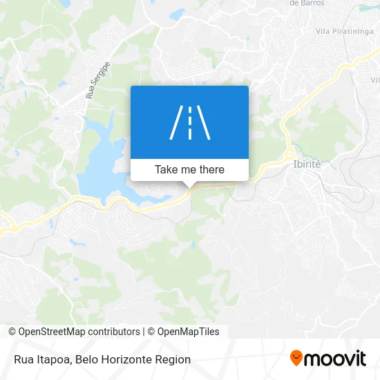 Rua Itapoa map