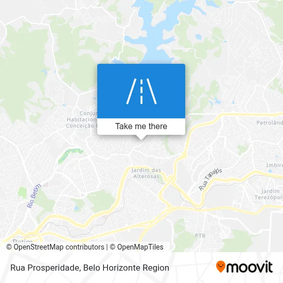 Rua Prosperidade map