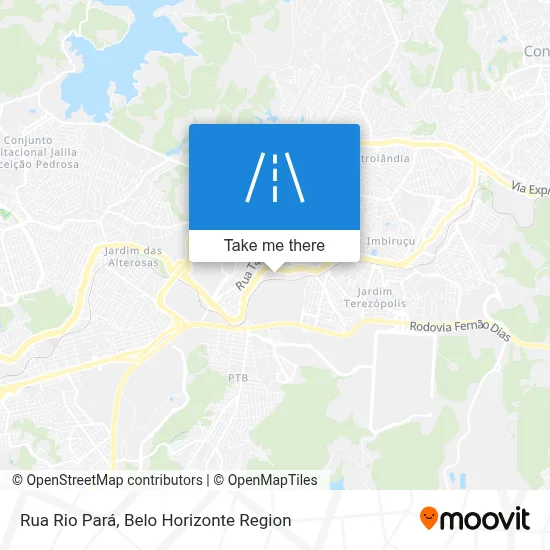 Rua Rio Pará map