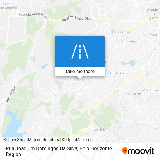Rua Joaquim Domingos Da Silva map