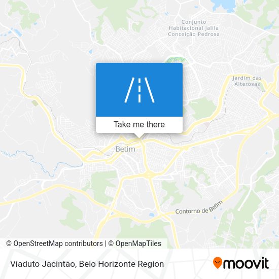 Viaduto Jacintão map