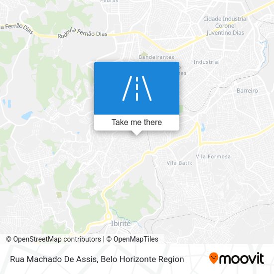 Rua Machado De Assis map