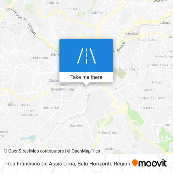 Rua Francisco De Assis Lima map
