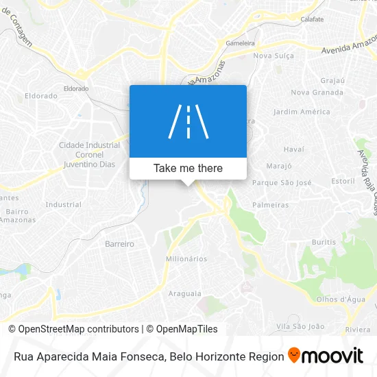 Rua Aparecida Maia Fonseca map