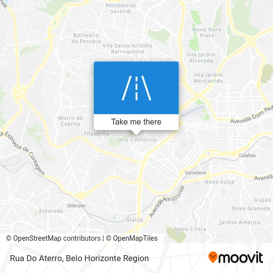 Rua Do Aterro map