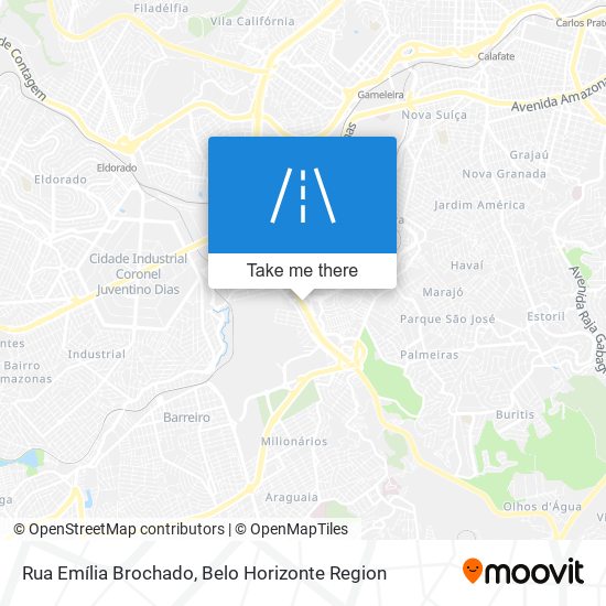 Rua Emília Brochado map