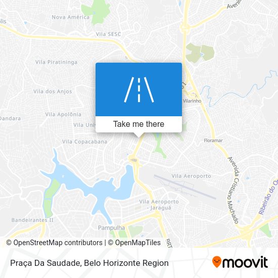 Praça Da Saudade map