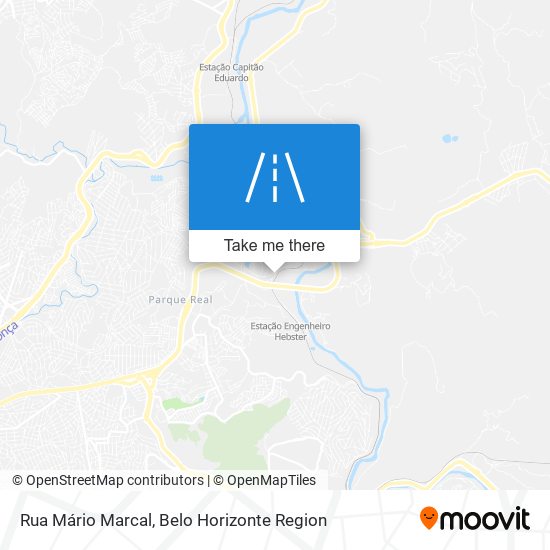 Mapa Rua Mário Marcal