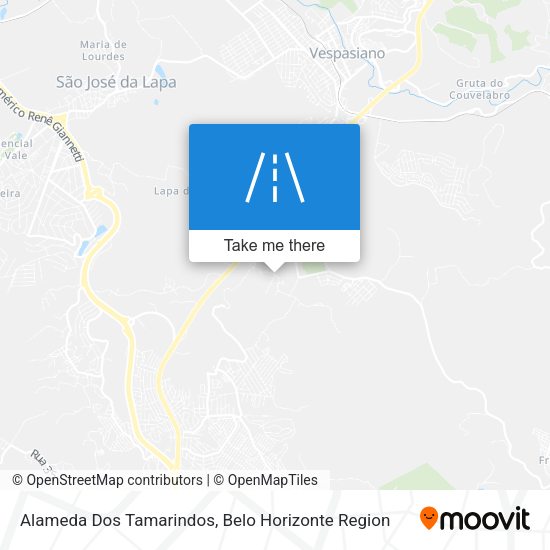 Alameda Dos Tamarindos map