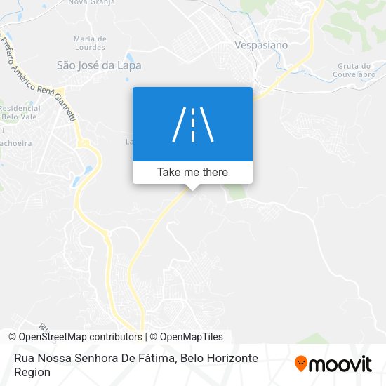 Rua Nossa Senhora De Fátima map