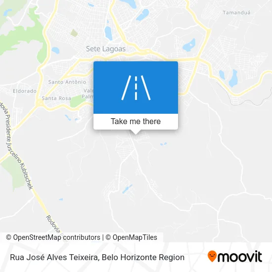 Rua José Alves Teixeira map
