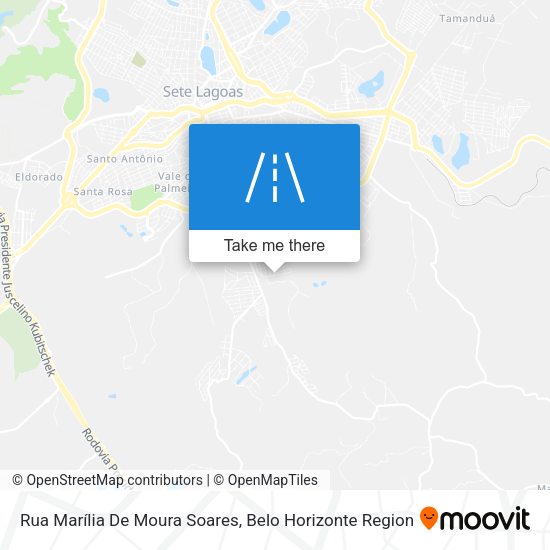 Rua Marília De Moura Soares map