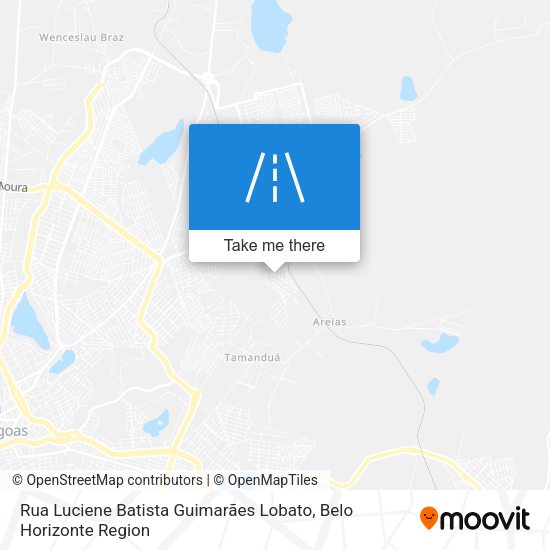 Rua Luciene Batista Guimarães Lobato map