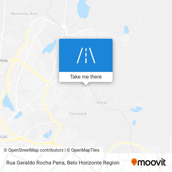 Rua Geraldo Rocha Pena map