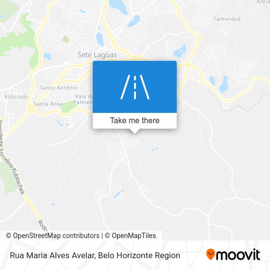 Rua Maria Alves Avelar map