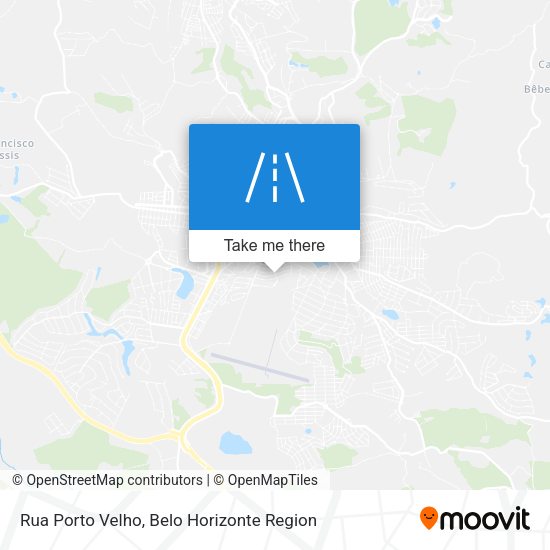 Rua Porto Velho map