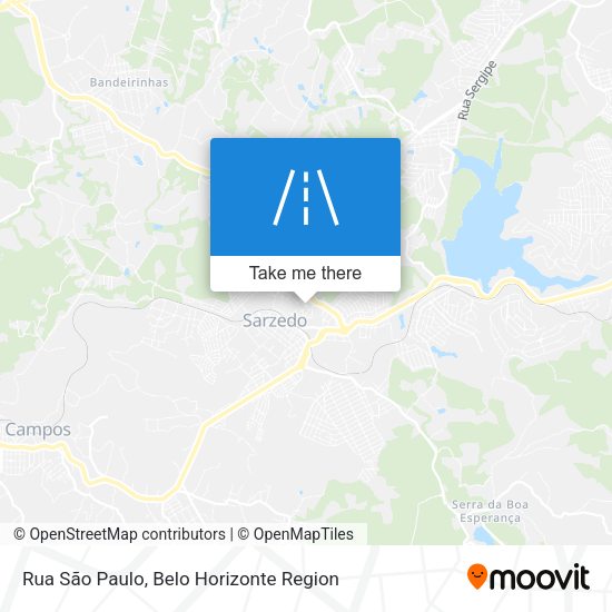 Rua São Paulo map