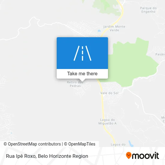 Rua Ipê Roxo map