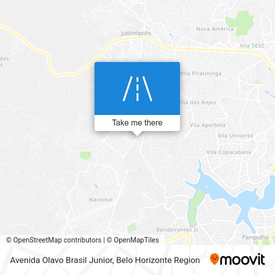 Avenida Olavo Brasil Junior map