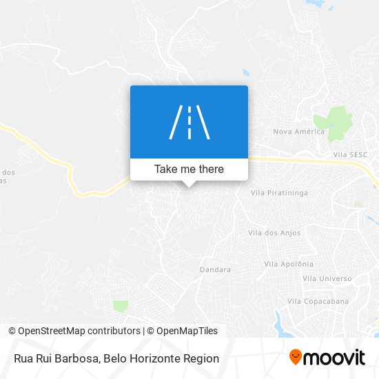 Rua Rui Barbosa map