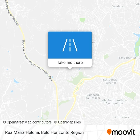 Rua Maria Helena map