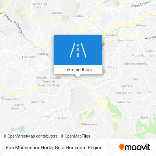 Rua Monsenhor Horta map