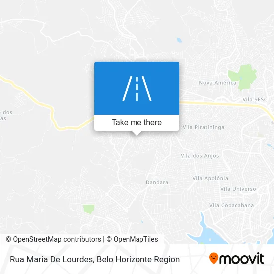 Rua Maria De Lourdes map
