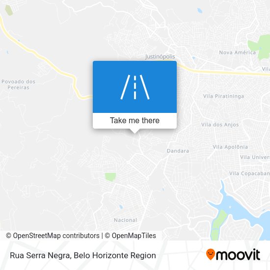 Rua Serra Negra map