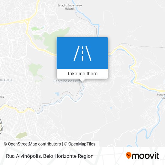 Rua Alvinópolis map