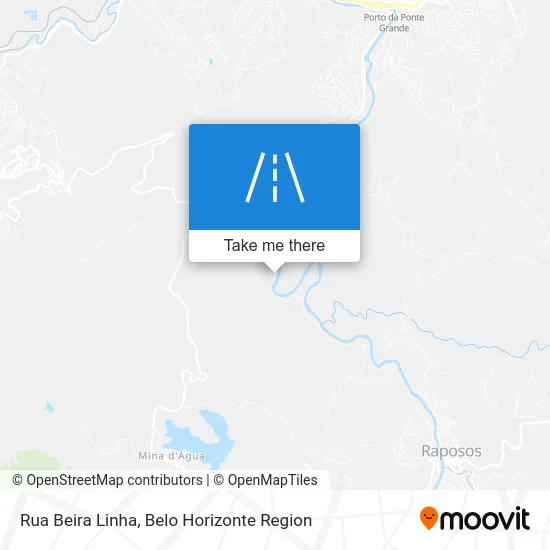 Rua Beira Linha map
