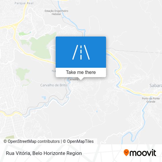 Rua Vitória map