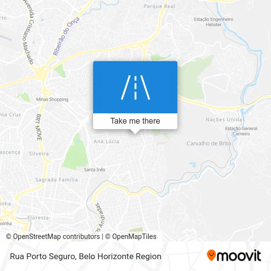 Rua Porto Seguro map
