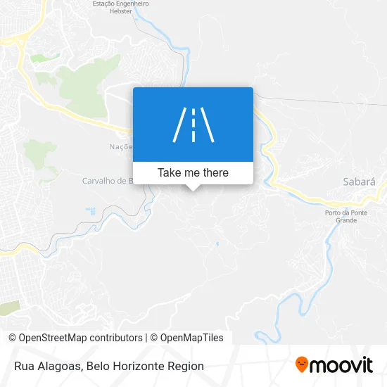 Rua Alagoas map