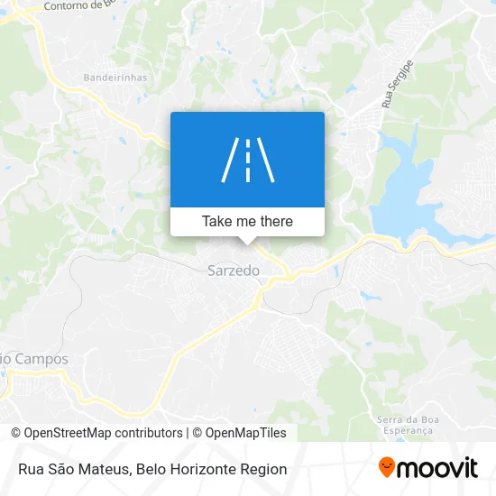 Rua São Mateus map