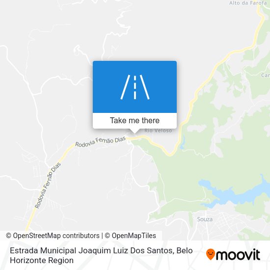 Estrada Municipal Joaquim Luiz Dos Santos map