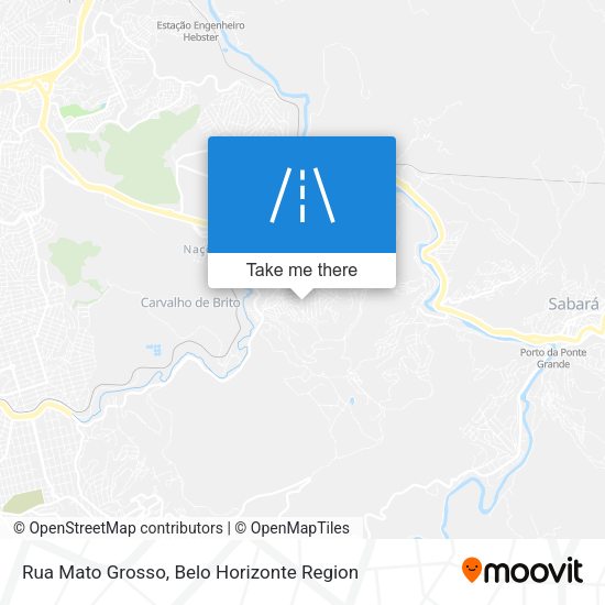 Rua Mato Grosso map
