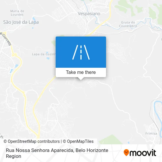 Rua Nossa Senhora Aparecida map