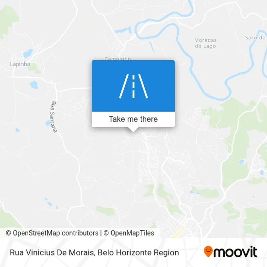 Rua Vinicius De Morais map