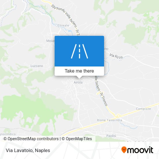 Via Lavatoio map