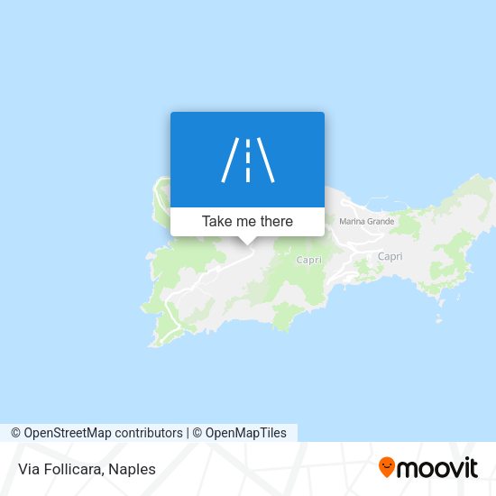 Via Follicara map