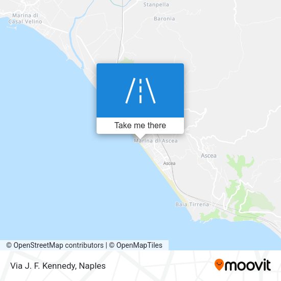Via J. F. Kennedy map