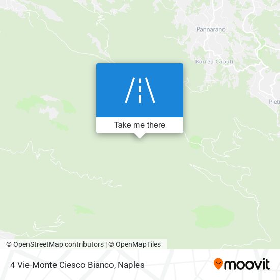 4 Vie-Monte Ciesco Bianco map