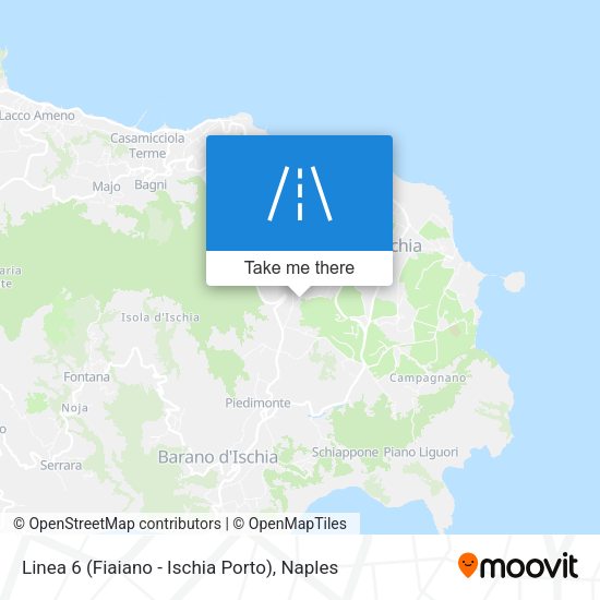 Linea 6 (Fiaiano - Ischia Porto) map